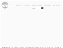 Tablet Screenshot of maharishischool.com
